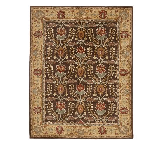 Brandon Persian Style Hand Tufted Wool, Pottery Barn How To Pick A Rug