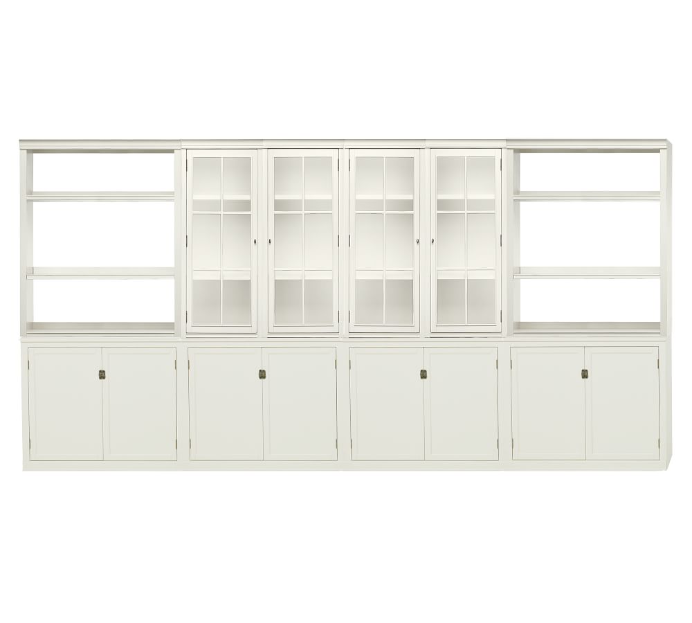 Logan Glass Storage Pottery Barn