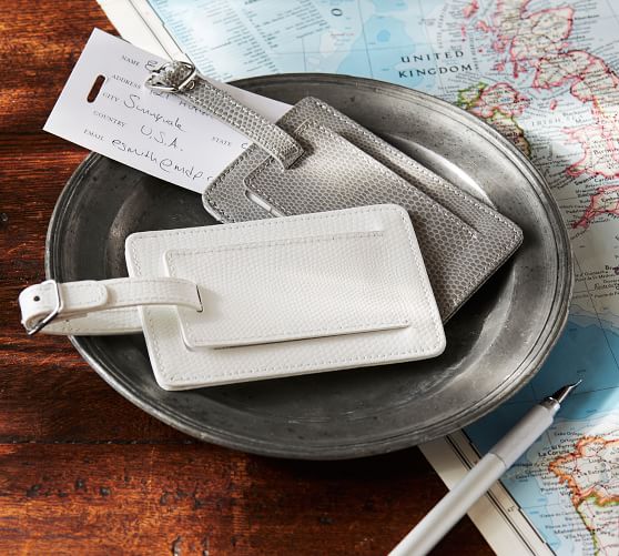 Personalized Mckenna Leather Luggage 