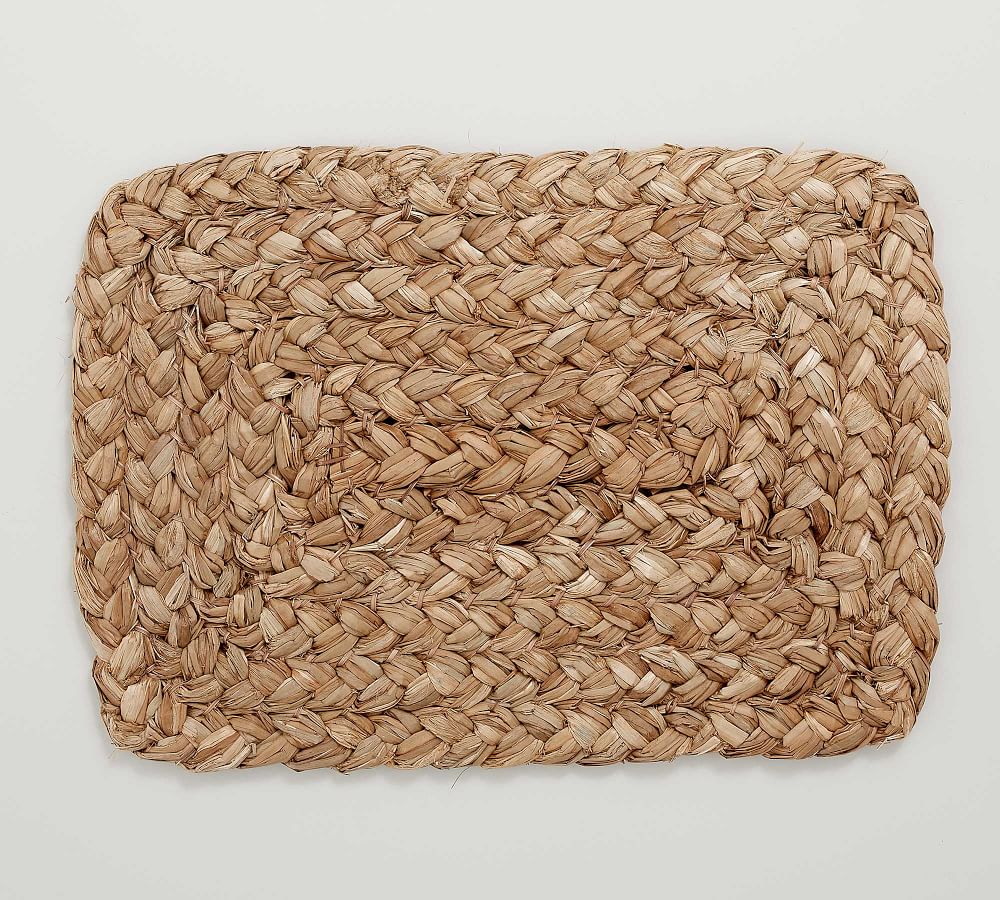 Water Hyacinth Rectangular Placemat Pottery Barn