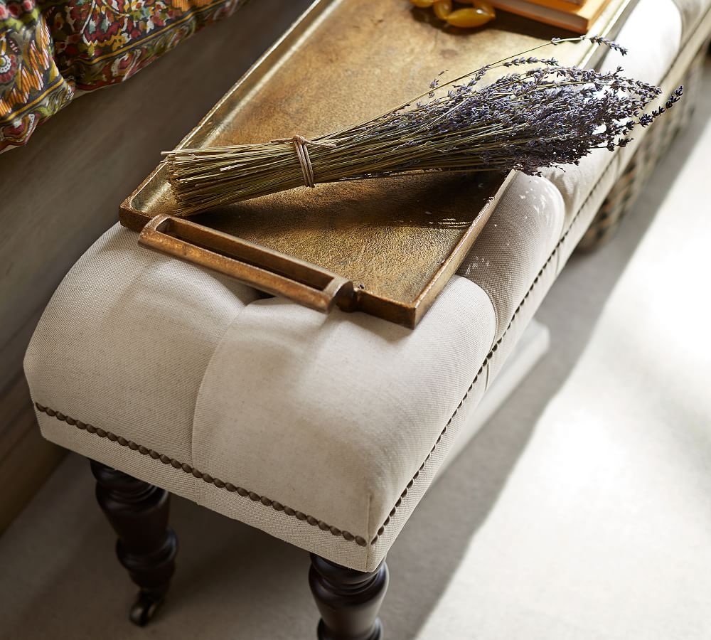 Long Metal Decorative Tray Pottery Barn