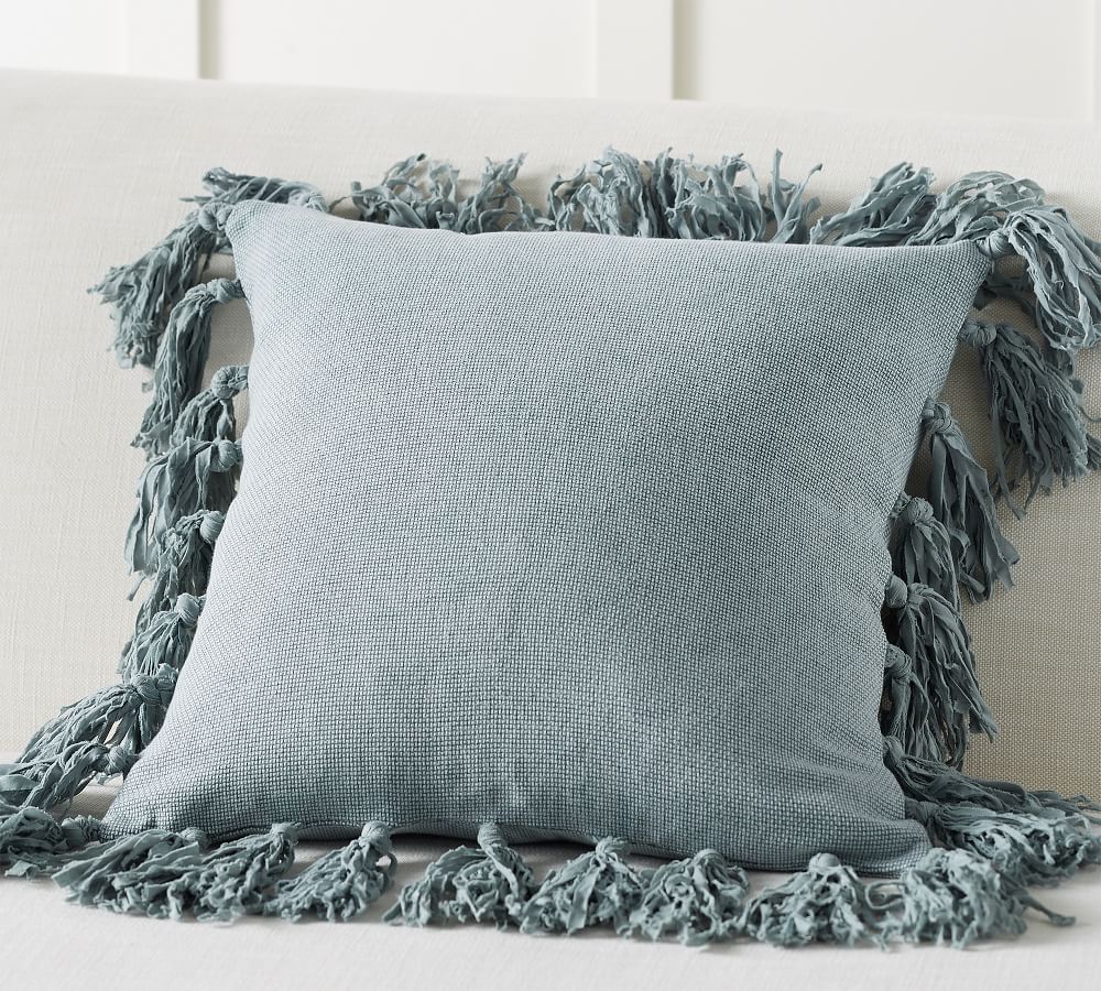 Tassel Knot Pillow Cover Pottery Barn