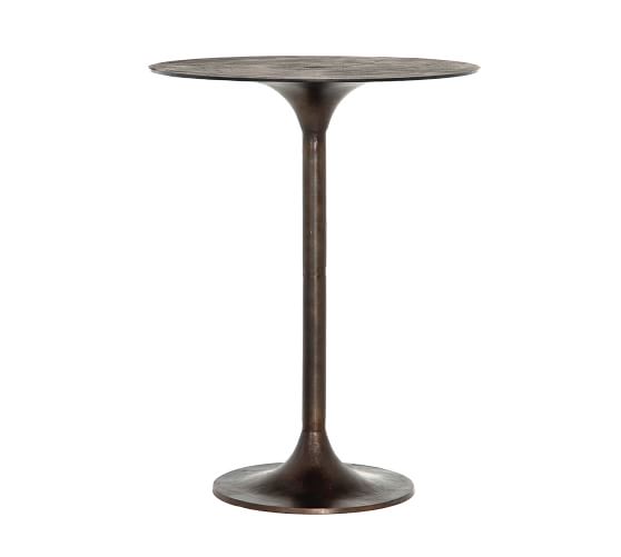 High Top Dining Tables Pottery Barn, High Round Table With Stools
