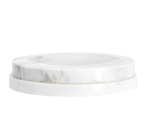 Monique Lhuillier Marble Bathroom Accessories | Pottery Barn