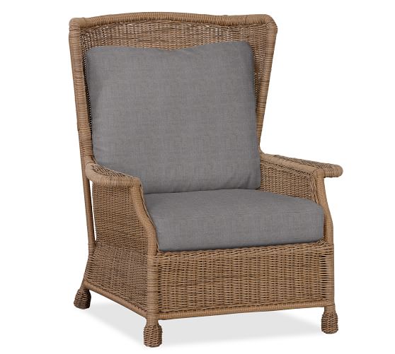Details about   Pottery Barn Corsica side Chair  Outdoor Sunbrella  Slipcover Chestnut 