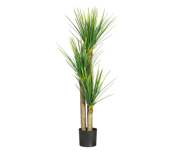 Faux Potted Yucca Tree