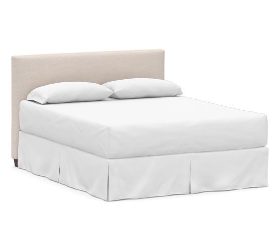 Low Profile Headboards Beds Pottery, Low Headboards For Queen Bed