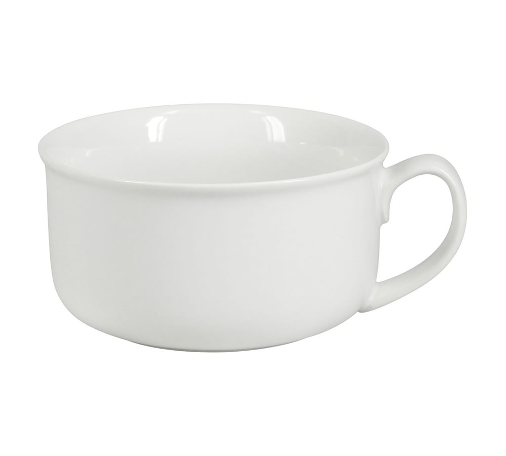 BIA White Porcelain Soup Bowls - Set of 4 | Pottery Barn