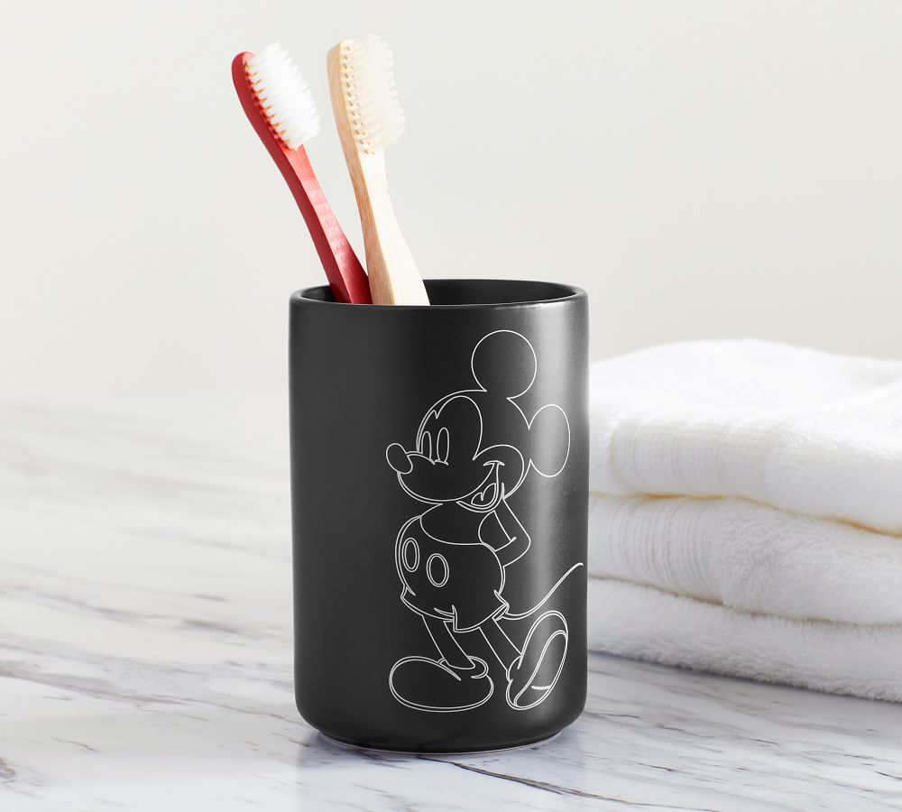 Cup Bag Brush Toothbrush Cover Disney MICKEY MOUSE 5pc Child Health Towel 