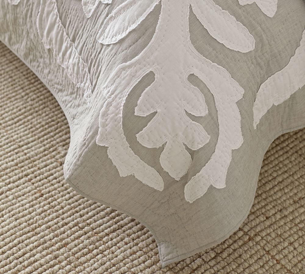 Ohana Handcrafted Cotton Quilt Pottery Barn