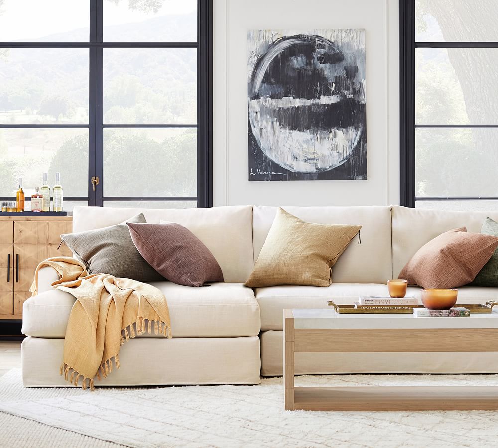 Belgian Linen Pillow Cover Pottery Barn