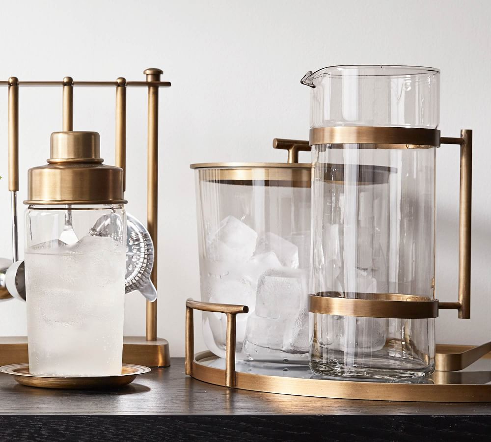 Bleecker Ice Bucket Pottery Barn