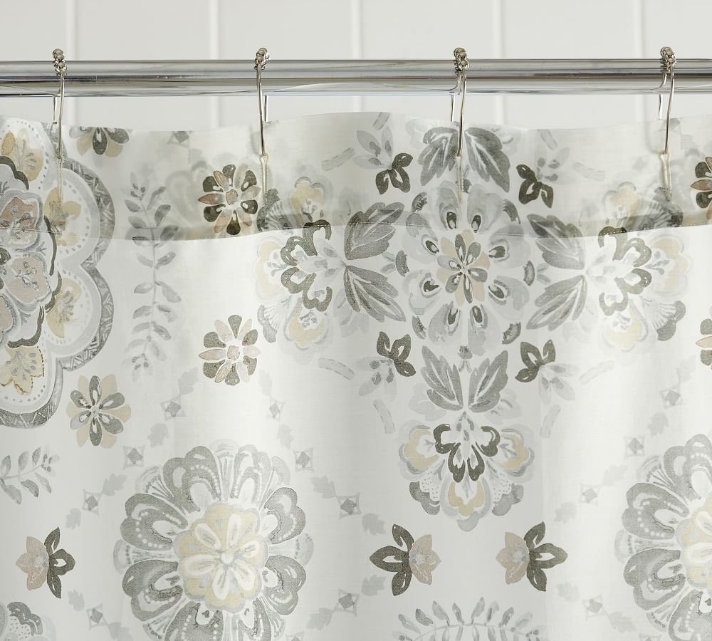 Lila Shower Curtain Pottery Barn