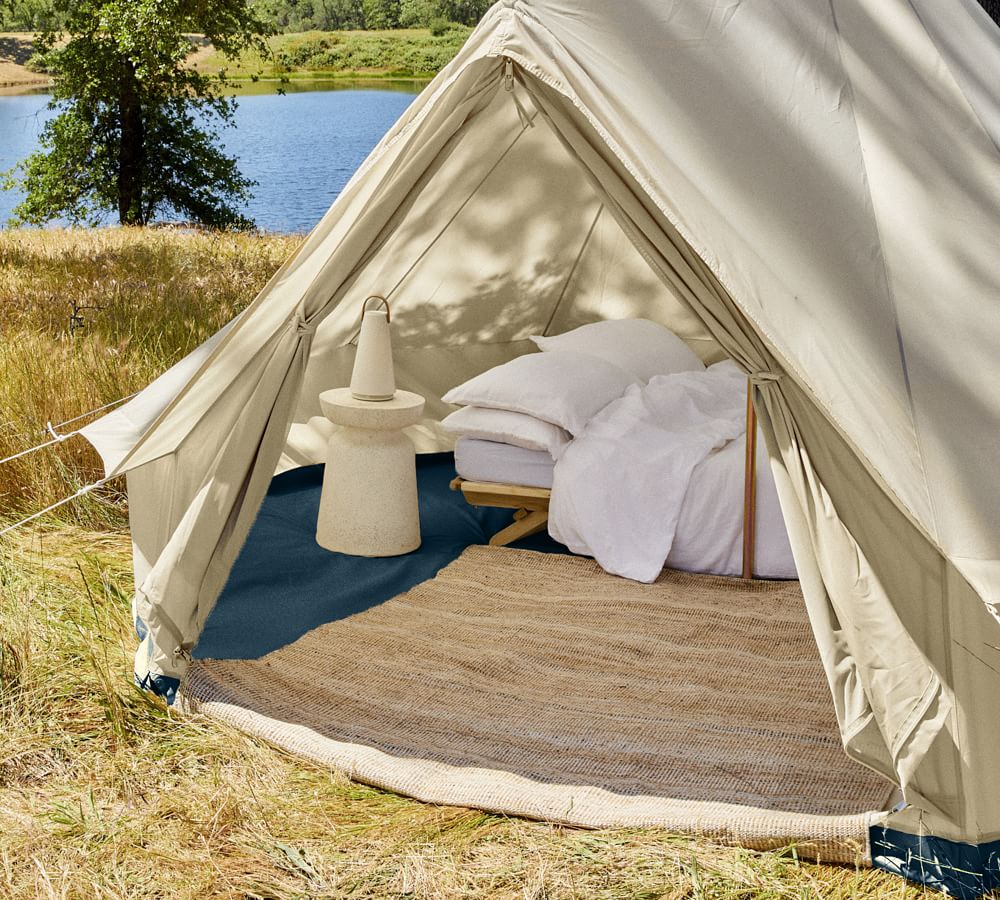 Shelter Co. Canvas Tent Pottery Barn
