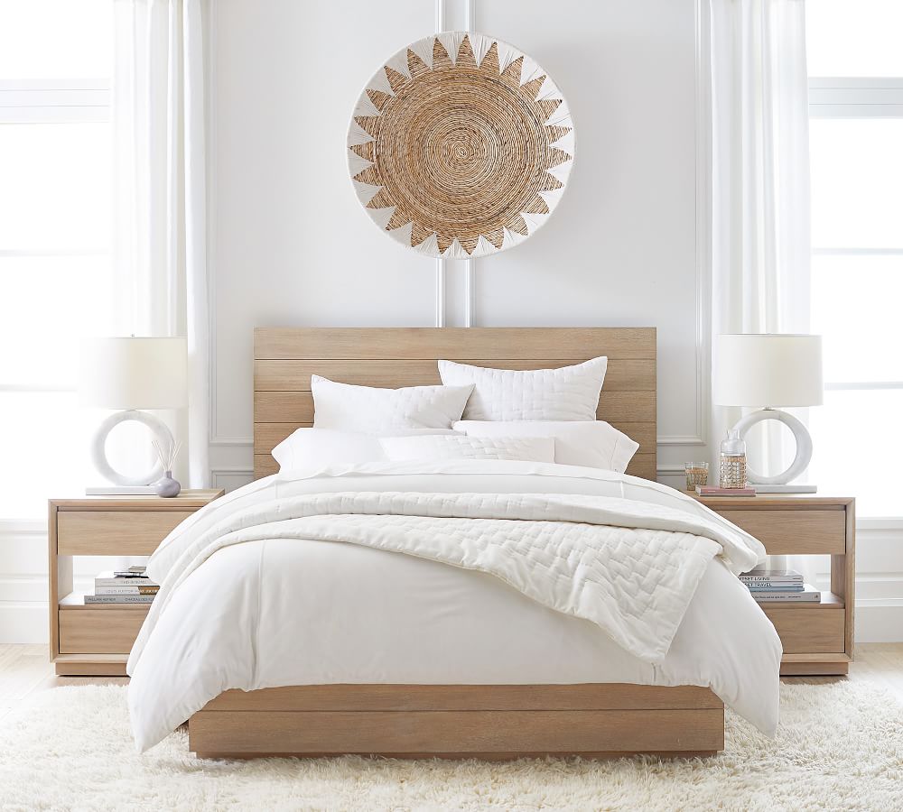 Bliss Handcrafted Linen/Cotton Quilt Pottery Barn