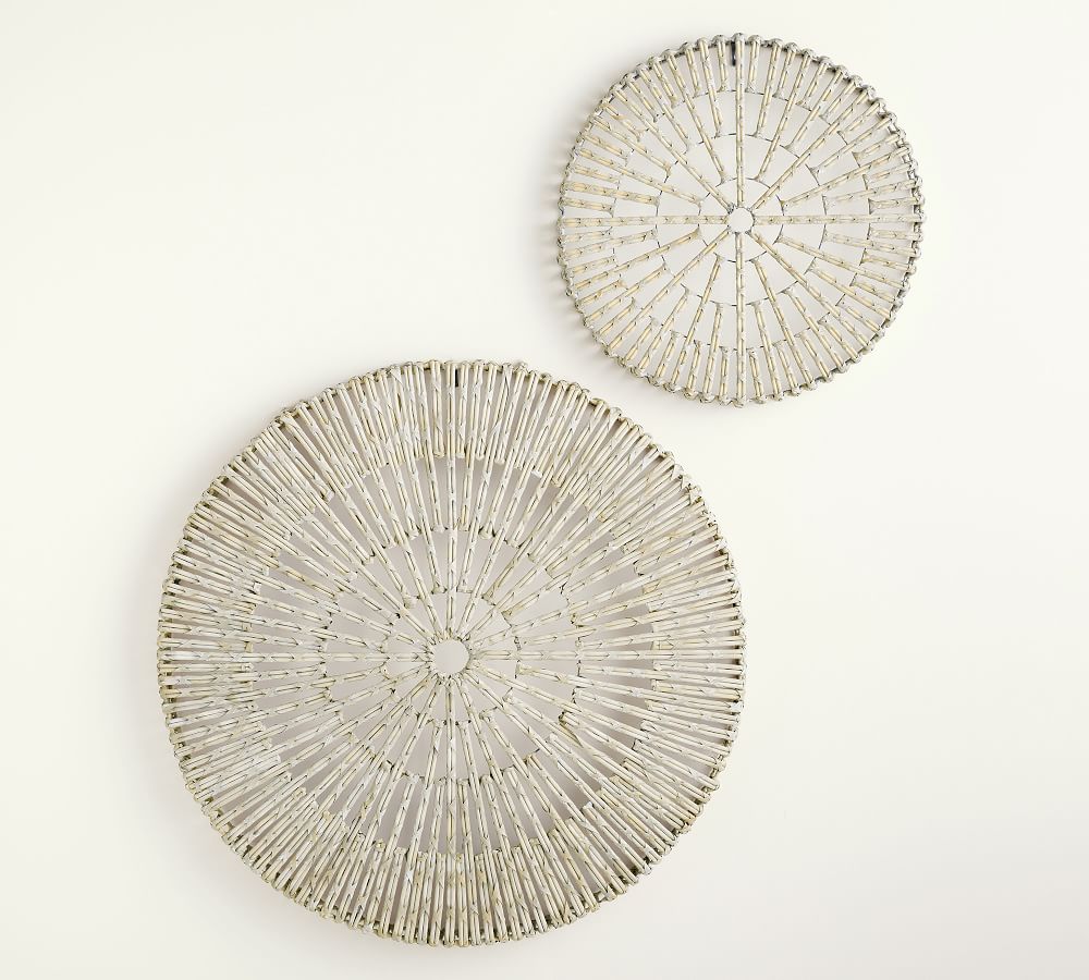 Woven Wheel Wall Art Wall Decor Pottery Barn