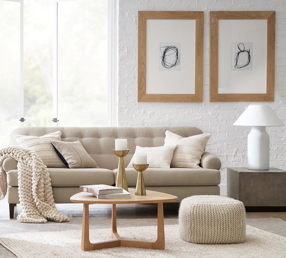 Damia Handwoven Textured Pillow Cover Pottery Barn