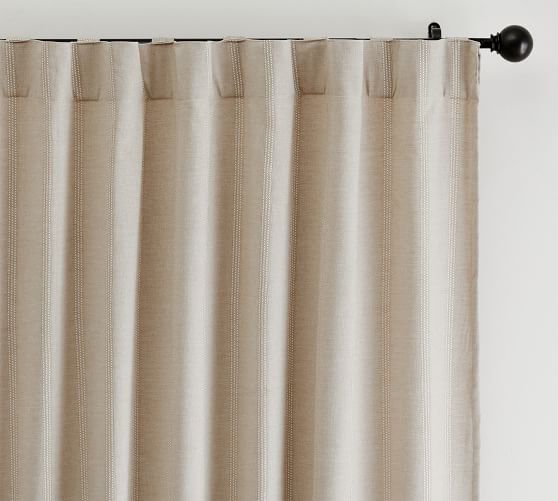 Gramercy Textured Curtain Set Of 2, How To Soften Blackout Curtains
