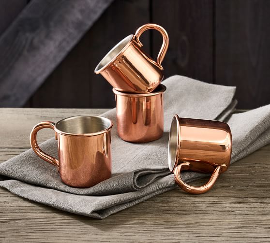 Vintage Handcrafted Copper Drinkware Collection | Pottery Barn
