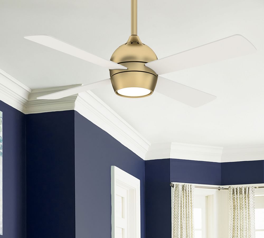 44" Kwad Ceiling Fan with LED Light Kit Pottery Barn