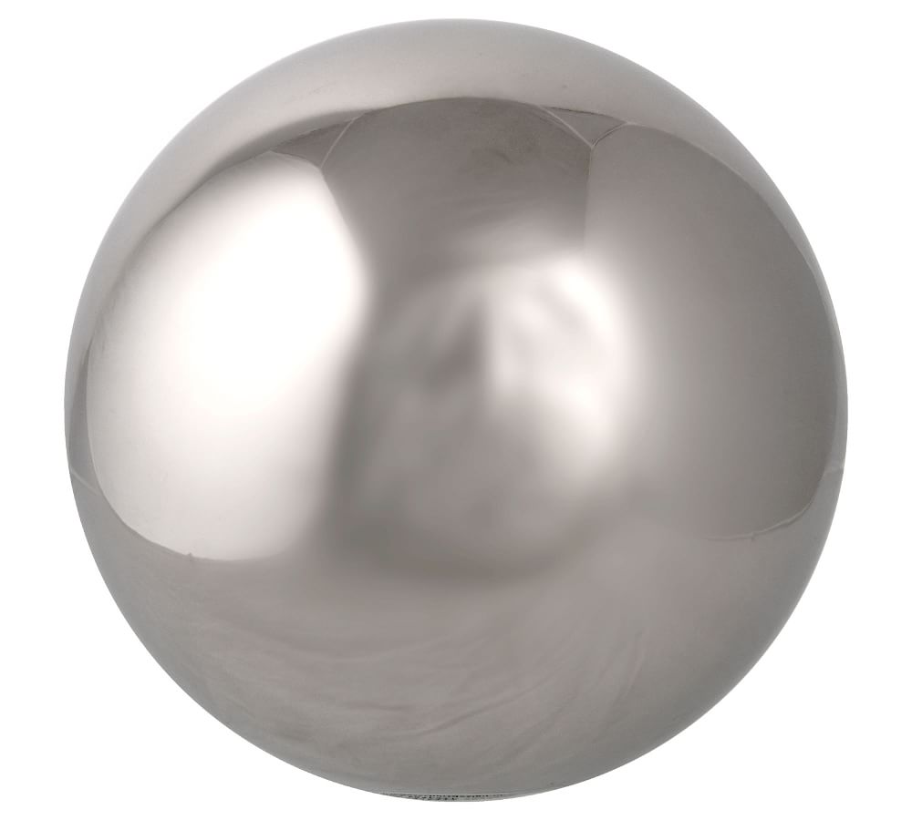 Stainless Steel Gazing Ball Pottery Barn