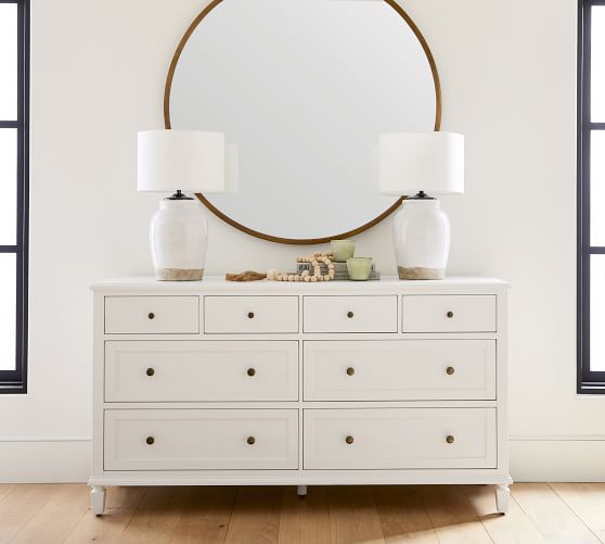 Layne Round Wall Mirror Pottery Barn Layne Round Wall Mirror Pottery Barn, Round Brass Mirror 36 Inch