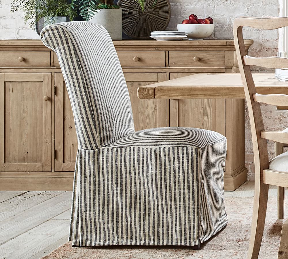 Pottery Barn Dining Chair Slipcovers