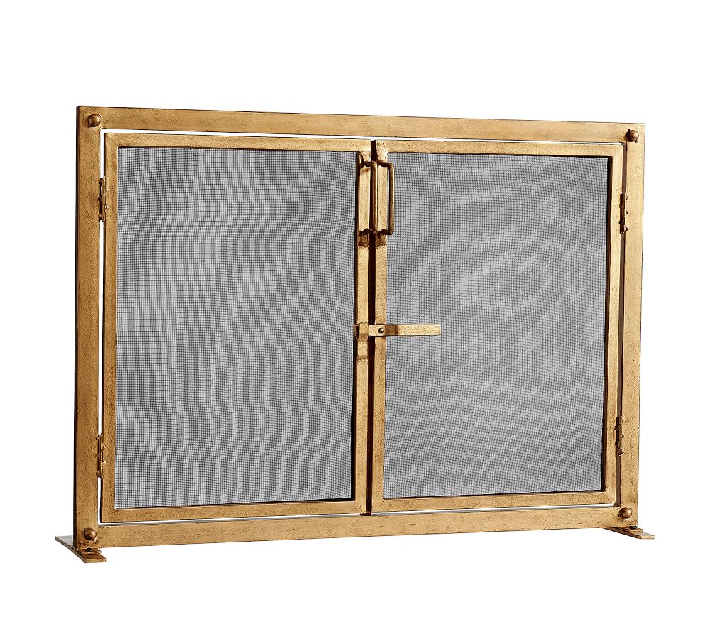 Fireplace Screen Pottery Barn