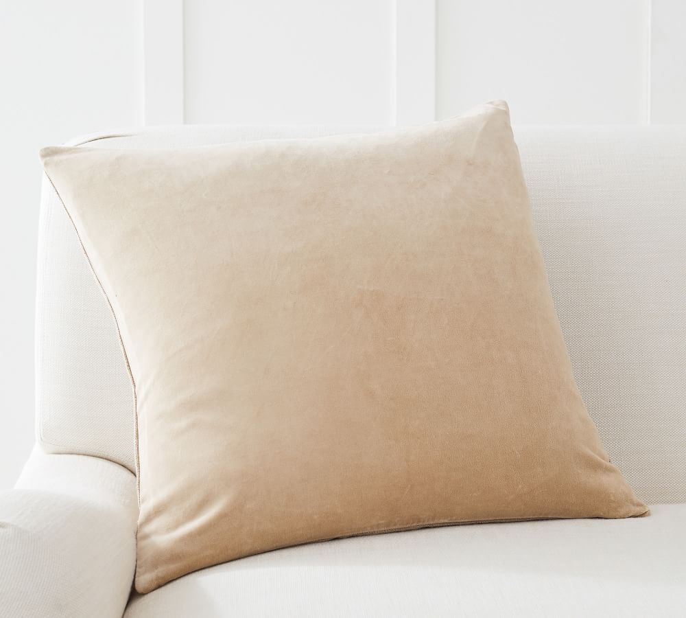 Velvet Linen Pillow Covers Pottery Barn