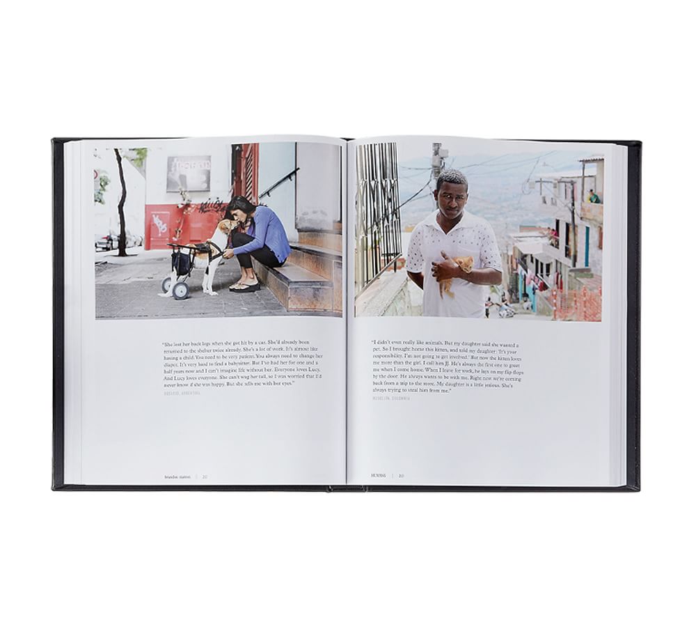 Humans LeatherBound Book Pottery Barn