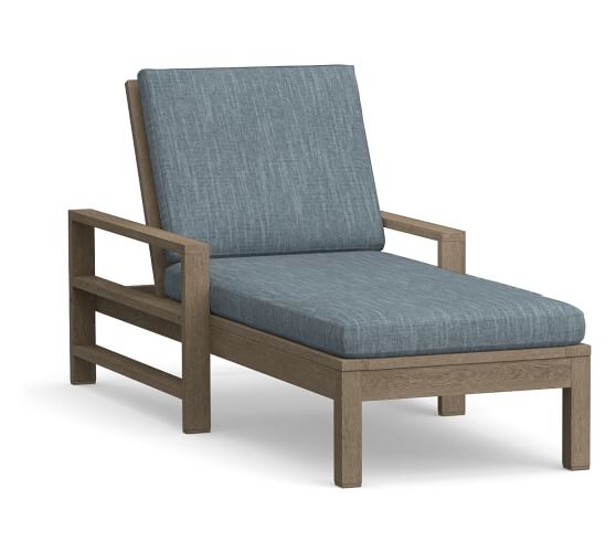 Single and Double Chaise Lounge Chair Pottery Barn