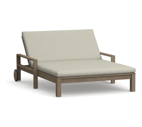 Single and Double Chaise Lounge Chair Pottery Barn
