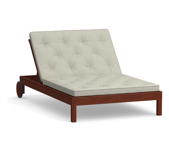 Single and Double Chaise Lounge Chair Pottery Barn