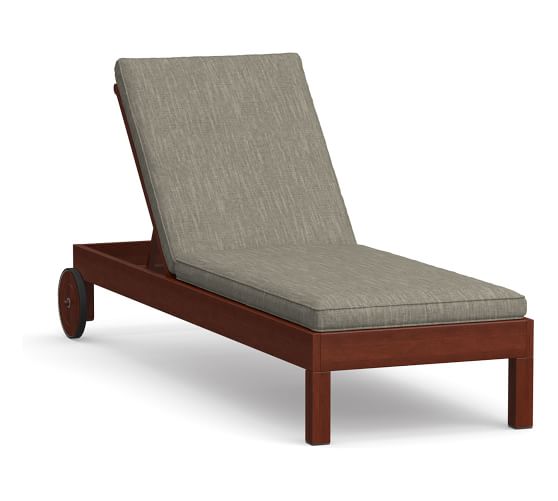 Single and Double Chaise Lounge Chair Pottery Barn