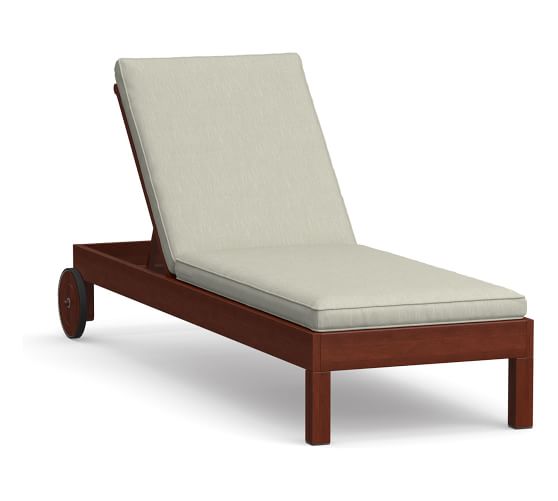 Single and Double Chaise Lounge Chair Pottery Barn