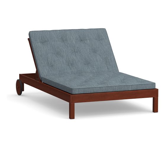 Single and Double Chaise Lounge Chair Pottery Barn