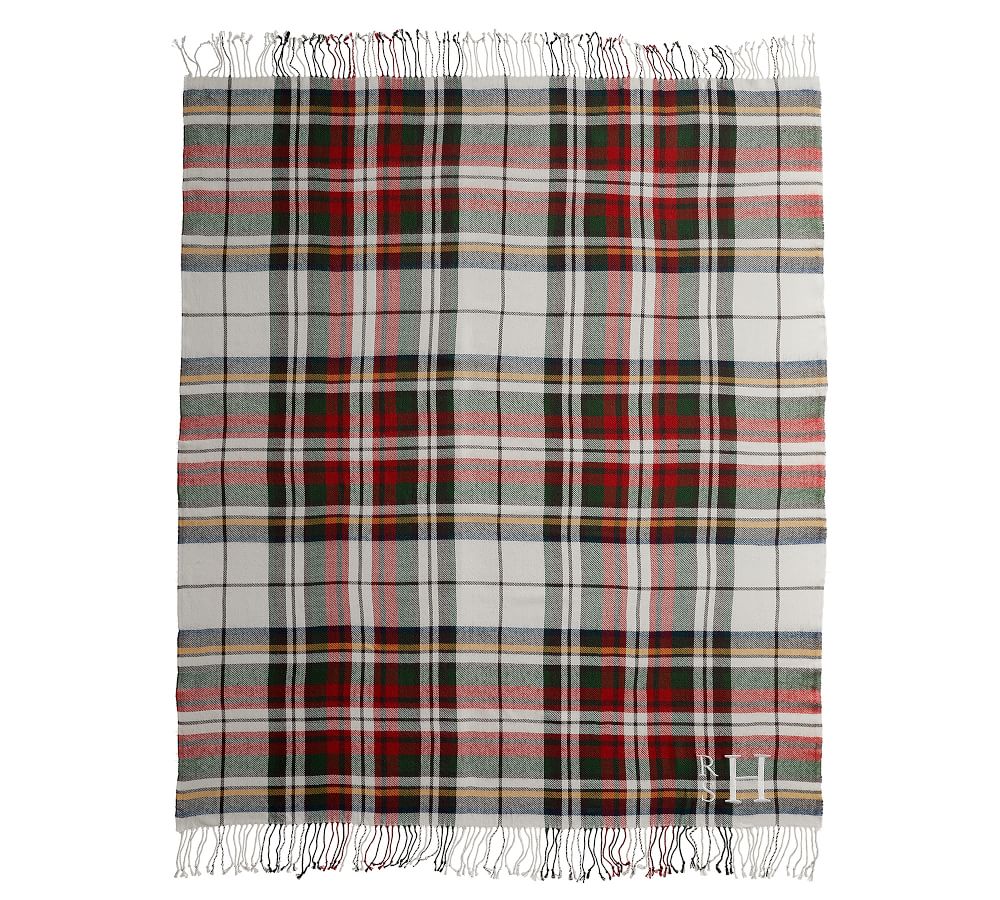 Whitaker Reversible Throw Pottery Barn