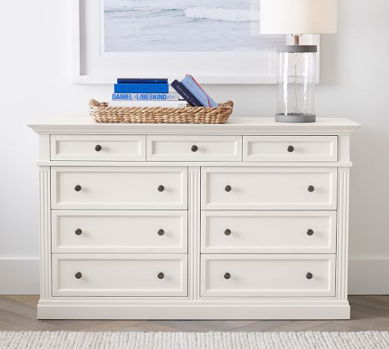 Livingston 9 Drawer Wide Dresser, Dressers That Save Space