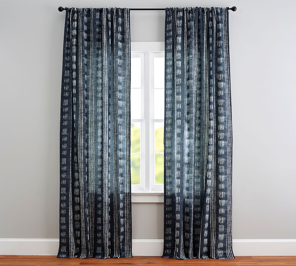 pottery barn curtains