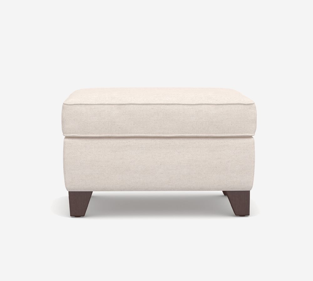 Cameron Upholstered Ottoman Pottery Barn