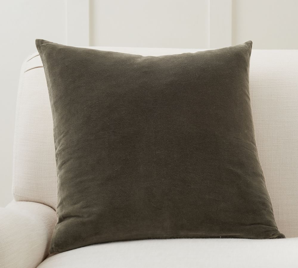 Velvet Linen Pillow Covers Pottery Barn