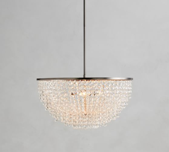 Reilly Crystal Chandelier | Pottery Barn