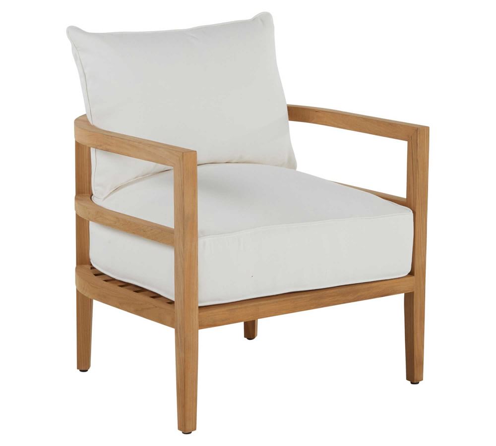 Oxeia Teak Lounge Chair | Pottery Barn