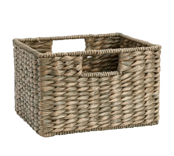 Woven Seagrass Basket Pottery Barn