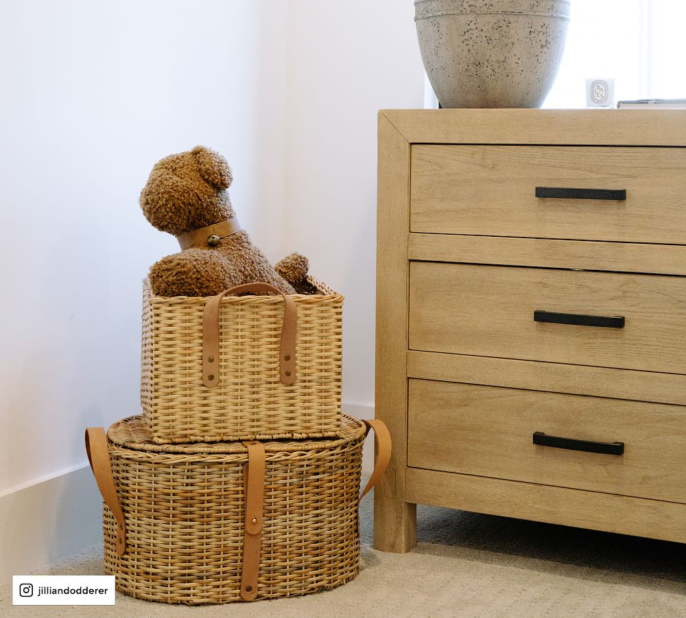 Austin Woven Basket Collection Natural Pottery Barn