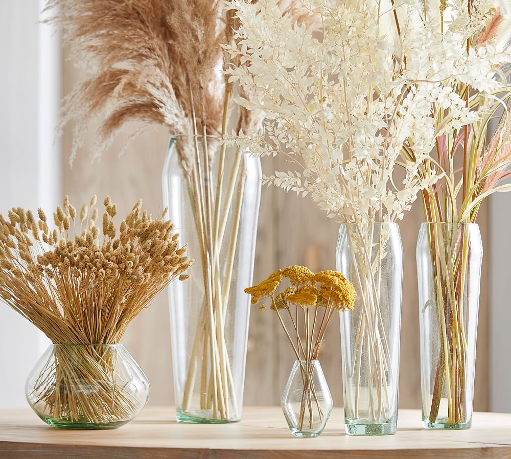 Nouvel Handcrafted Recycled Glass Vases Pottery Barn