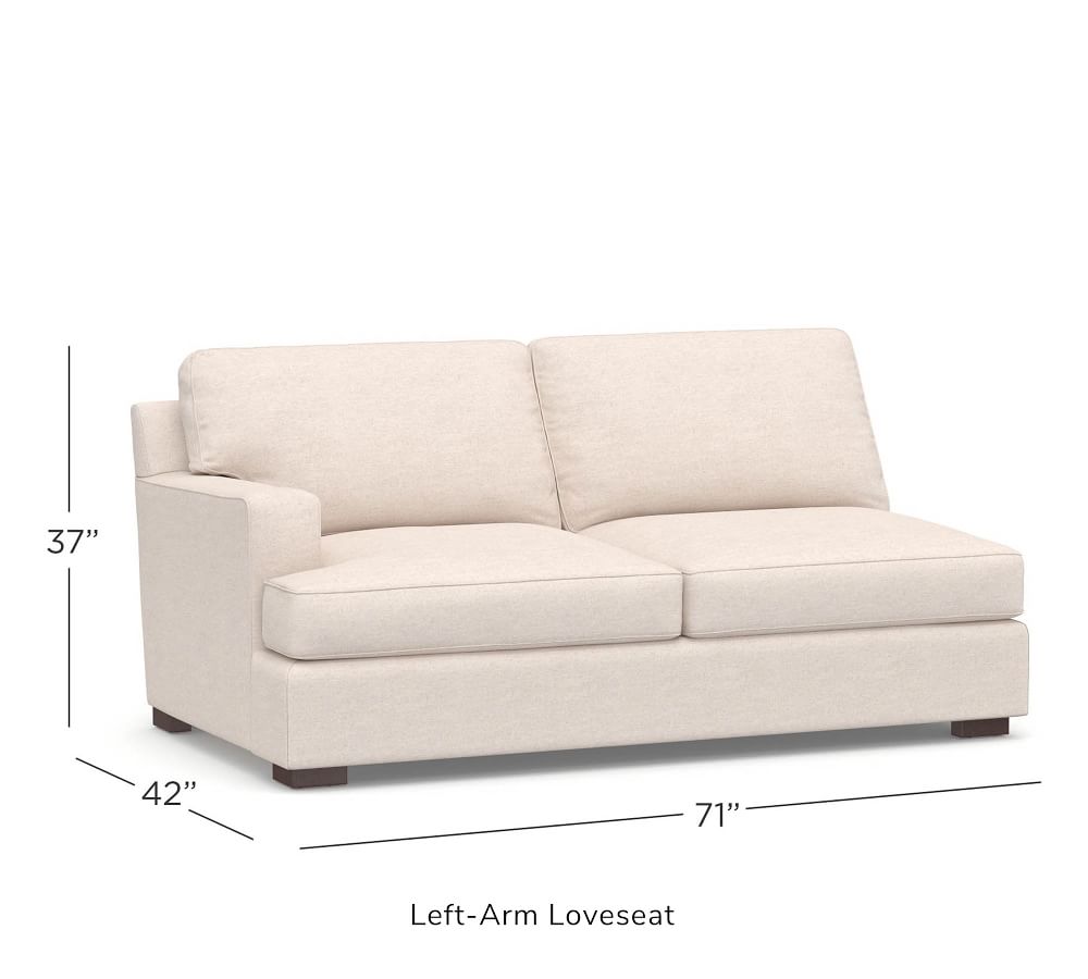Build Your Own Townsend Upholstered Square Arm Sectional Components