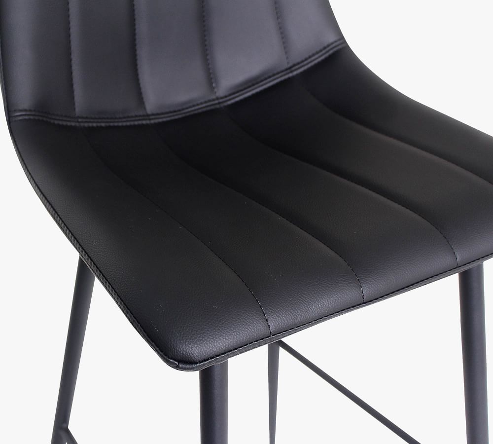 Fresno Upholstered Bar & Counter Stools, Set of 2 Pottery Barn