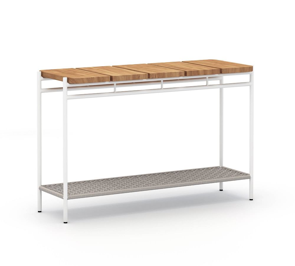 Camarillo FSC® Teak Console Table Pottery Barn