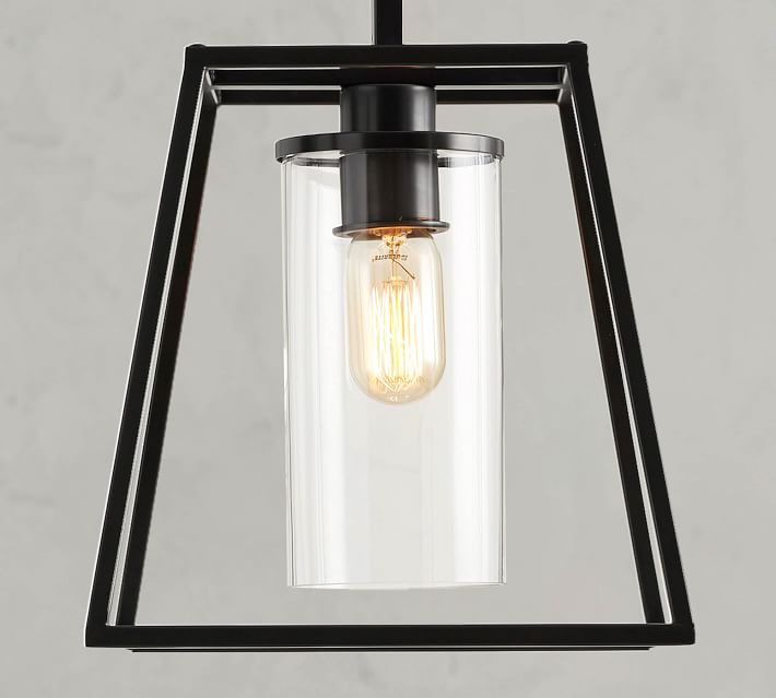 Zaire Iron Pendant Pottery Barn